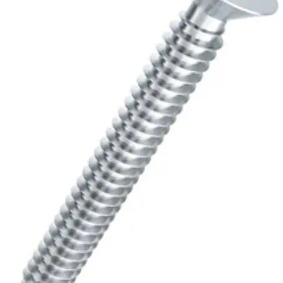 Vite di foratura a testa svasata FERRONORM TX15mm Ø3.5×25mm acciaio zincato 