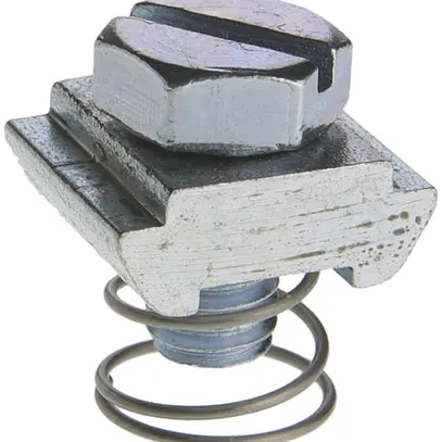 Ancoraggio Woertz con molla e vite M6 