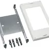 Kit Hager univers N 450×250mm pour 1 sectionneur DIN1 sur plaque de montage 