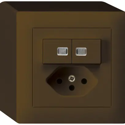 Combinaison lumineuse AP 3/1P+A-R+T13 brun kallysto 2 lentilles 