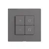 Comando per dimmer 1c scena/4t Edue Wiser grigio scuro 