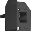 Socle pour angle extérieur pour luminaire automatique noir 