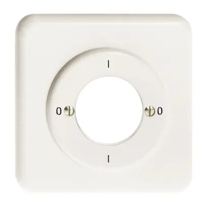 Kit frontale INC 0-1-0-1 bianco per interr.rotativo a chiave 