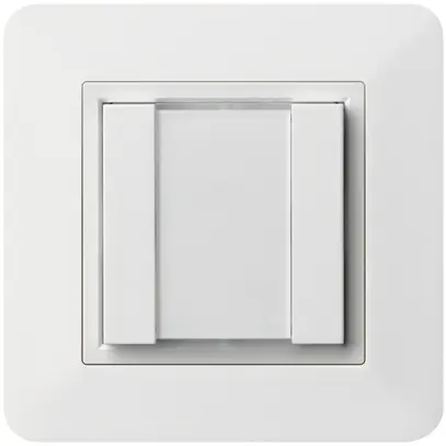 Pulsante multifunzionale INC kallysto.trend KNX RF 2×bianco 