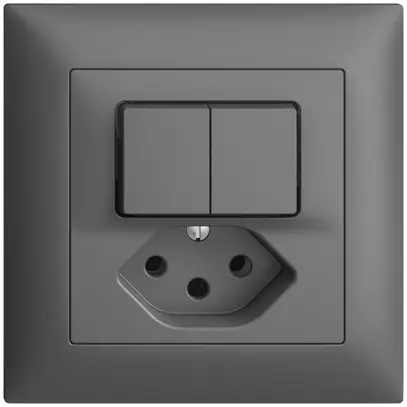 Combinazione INC 1/3+3/1P+T13 EDIZIOdue grigio scuro 