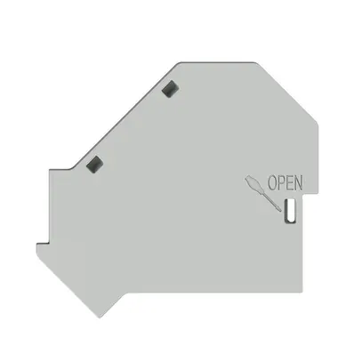 Paroi d'extrémité latérale Feller EASYNET pour module AMD S-One 