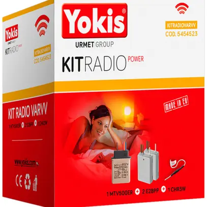 RF-Wechsel-Dimmaktor-Set Yokis KITRADIOVARVVP 