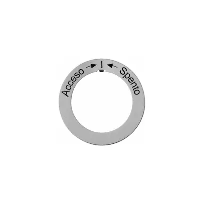 Disco indicatore Acceso->I<-Spento Al AG SS,GUP SS 