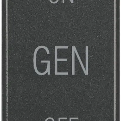 Bilico Axolute per 1 modulo antracite ON-GEN-OFF 