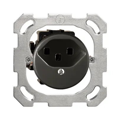 Presa INC FH T23 16A nero morsetti a vite 