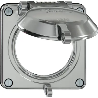 Partie supérieure ELEMENT SNAPFIX® avec clapet verrouillable Ø60mm alu 