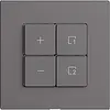 Stazione secondaria per dimmer 1c/4t scena WLAN Edue Wiser grigio scuro 