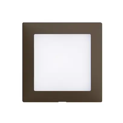 Kit frontale EDIZIOdue coffee 60×60mm per lampada LED 