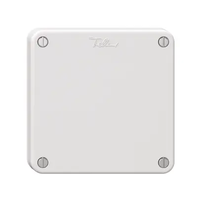 Blinddeckel NEVO, mit weisser Dichtung, weiss 