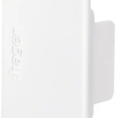 Endstück tehalit LF/LFH 30045, verkehrsweiss 