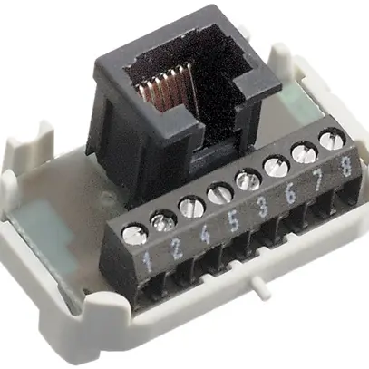 Interno RNIS R&M 1×RJ45/u 8P morsetti a vite, swissline 