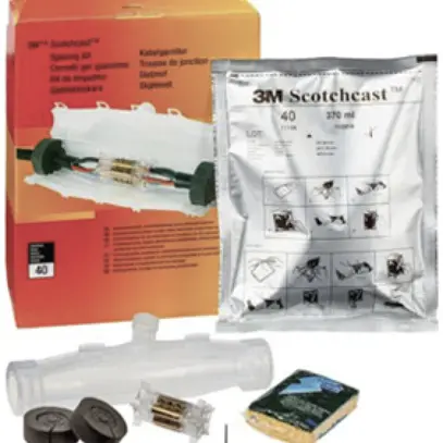 Manicotto di giunzione 3M Scotchcast 92-NBA 3C 4×1.5…16mm²/5×1.5…16mm² 