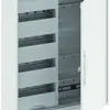 Distributore AP ABB CA 24VM, 2-parte 4 file 48UM + media, porta 