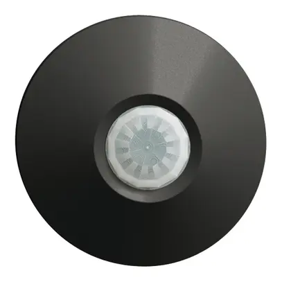 Rilevatore di presenza INC 360° 2 rel PIRI EDIZIOdue tondo, nero 