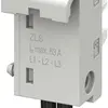 Adaptateur SMISSLINE TP DIN 63A 1P L1/L2/L3 fil en bas 