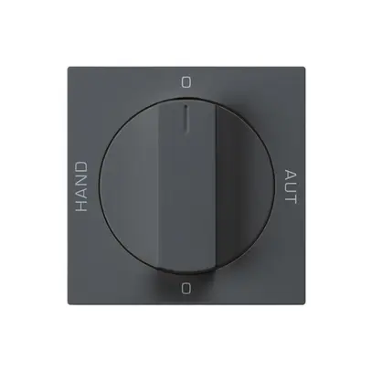 Kit frontal pour interrupteur rotatif S2 60×60 kallysto 0-Hand-0-Aut.anthracite 