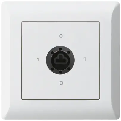 UP-Drehschalter kallysto.line 0/3L weiss für Sicherheitsschloss ohne Zylinder 