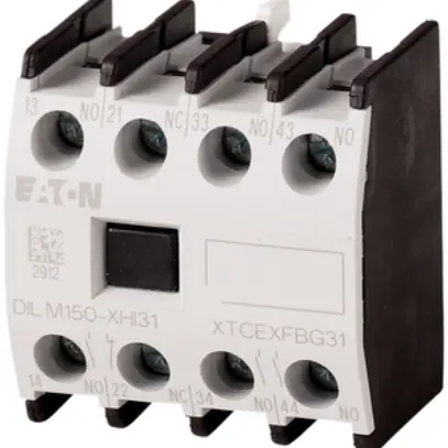Blocco di contatti ausiliare Eaton DILM150-XHI04, 6A 