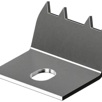 Graffetta di fissagio Rittal KX, p.secondo livello d.montagg.in piccola scatola 