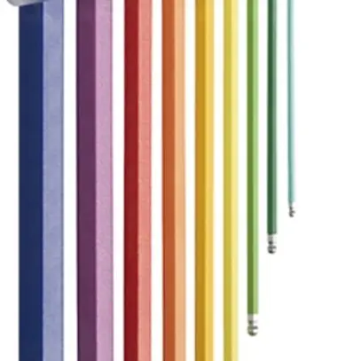 Jeux de clés mâles coudées PB 2222 LH-10 RB 1.5, 2, 3, 4, 5, 6, 8, 10 