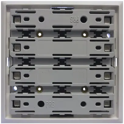 Unité fonctionnelle poussoir bus TH WAGO 1…8 poussoirs, LED RGB, Edue, blanc 