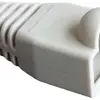 Douille anti-pliage gris, pour fiche RJ45, droite 