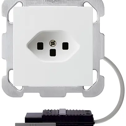 Presa INS T23 kallysto bianco adatt. cavo rotond.5P L1&scato.G2704 