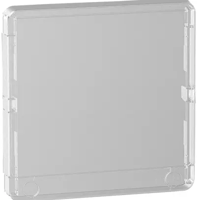 Porte Schneider Electric pour Resi9CX 1 rangée 13 modules transparent 