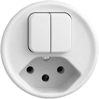 Combinaison ENC 2×A-R/1P+T13 STANDARDdue blanc 