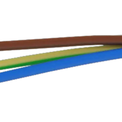 Cavo TT 3×1.5 mm² LNPE grigio Eca Rotolo a 100m