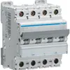 Disjoncteur Hager MCB 4P 415V type C 10A 4UM 