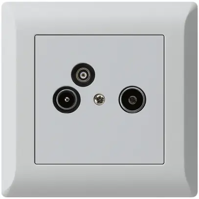 Presa antenna INC R/TV/dati kallysto.line 2GHz 10.5db grigio chiaro 