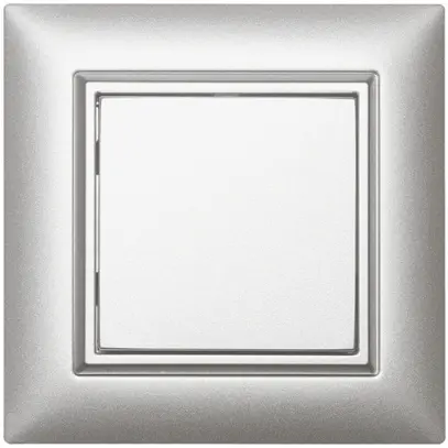 Pulsante RF AP ALADIN EnOcean EDIZIOdue, 1-volta, grigio chiaro 