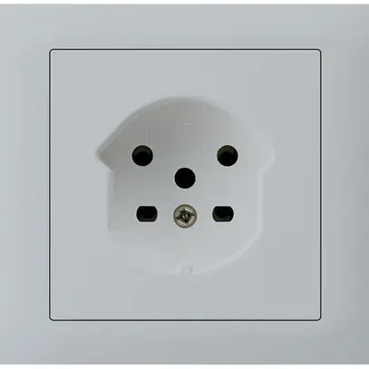 Presa INS HA kallysto tipo 15 con morsetti innesto con scatola G3 grigio chiaro 