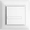 Pulsante INC KNX 1×EDIZIOdue bianco RGB senza LED con inserto carta 