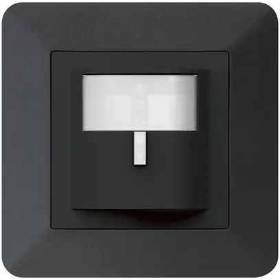 Rilevatore di movimento INC Hager kallysto.trend C stazione secondaria nero 