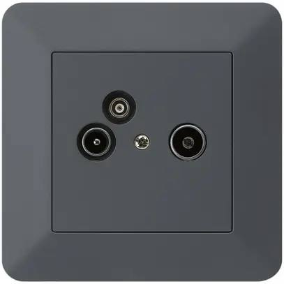 Presa antenna INC R/TV/dati kallysto.trend 2GHz 4dB antracite 