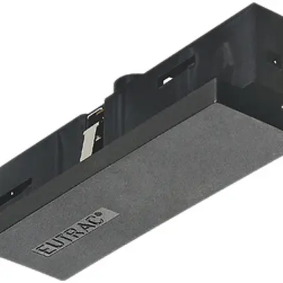 Alimentation centrale SLV pour rail conducteur EUTRAC, noir 