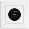 Termostato ambiente INC EDIZIO.liv SNAPFIX® 230VAC 4…30°C 96×96mm bianco 