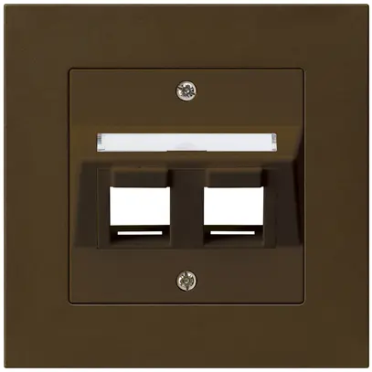 Kit de montage ENC kallysto.pro 2×Keystone brun 