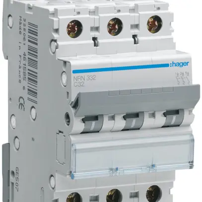 Disgiuntore Hager MCB 3P 415V tipo C 32A 3UM 