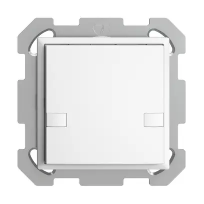 Poussoir ENC KNX 1× EDIZIOdue colore blanc RGB sans LED 
