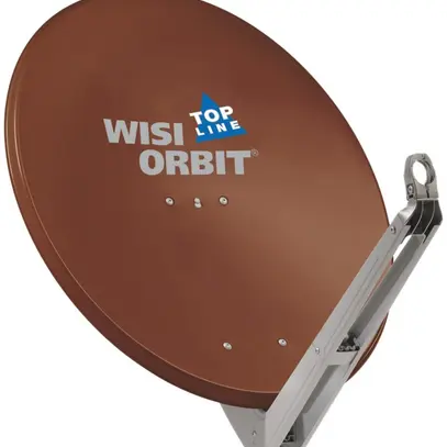 Antenna parabolica Orbit Line OA85I WISI 85cm, Al, marrone rosso 