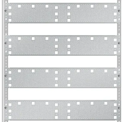 Panneau Media ABB, pour distributeur vide 2 champs, 7 rangées, hauteur pose 3 