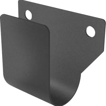 Universalhalter für Ladekabel Anschraubbar / Farbe: graphitgrau 